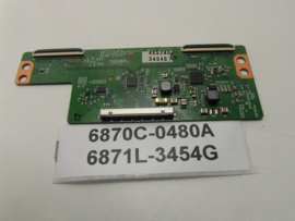 TCONBOARD   6870C-0480A  6871L-3454G    PHILIPS/LG