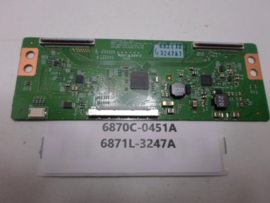 TCONBOARD  6870C-0451A  PHILIPS/LG