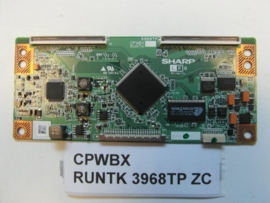 TCONBOARD CPWBX RUNTK 3968TP ZC  SHARP