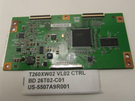 XTCONBOARD  T260XW02 VL02 CTRL BD 26T02-C01  US-5507A9R001 SAMSUNG