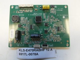 LED DRIVER  KLS-E470RABHF 12 A   6917L-0078A  PANSONIC