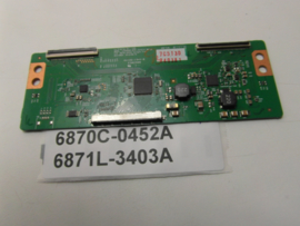 TCONBOARD    6870C-0452A  6871L-3403A  PHILIPS / LG