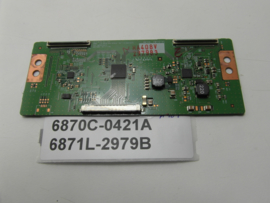 TCONBOARD  6870C-0421A    6871L-2979B    PHILIPS/LG