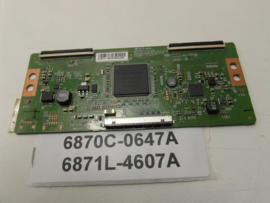 TCONBOARD   6870C-0647A   6871L-4607A  PHILIPS/LG