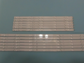 LS713/50  SET BACKLIGHT LED STRIPS  ( 12 STUKS )  996599001126   PHILIPS