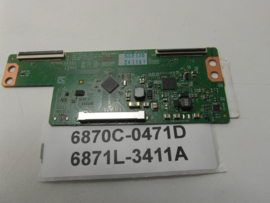 TCONBOARD   6870C-0471D   6871L-3411A  PHILIPS/ LG