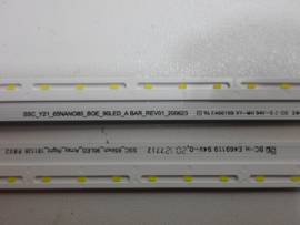 LS874  SET LED STRIPS ( 2 STUKS)  AGM76929401  IDEM  AGM76929402  (EAV64492301 IDEM  EAV64492302 ) LG