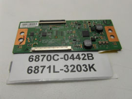 TCONBOARD  6870C-0442B  6871L-3203K  PANASONIC