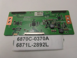 TCONBOARD 6870C-0370A   6871L-2892L PHILIPS / LG