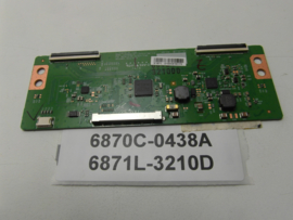 TCONBOARD   6870C-0438A  6871L-3210D  TOSHIBA       PHILIPS/LG