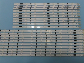 LS919/55  SET BACKLIGHT LED STRIPS  ( 20 STUKS )  BN96-25312A  EN  BN96-25313A  SAMSUNG