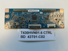 TCONBOARD   BN96-35412B T430HVN01.6 CTRL BD  43T01-C02  UZ5543T01C07  SAMSUNG