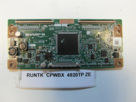 TCONBOARD  RUNTK  CPWBX  4920TP ZE  SHARP