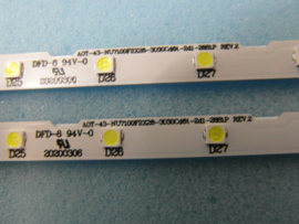 LS974/43  SET BACKLIGHT LED STRIPS  (2 STUKS )  BN96-45954A  SAMSUNG
