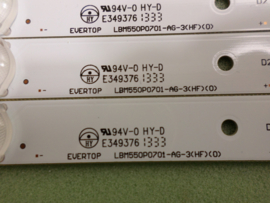 LS732/55   SET BACKLIGHT  LED STRIPS ( 14 STUKS ) 996592001149       PHILIPS