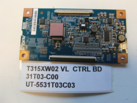 TCONBOARD T315XW02 VL  CTRL BD 31T03-C00  UT-5531T03C03  PHILIPS/LG