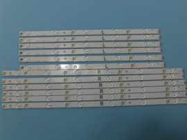 LS717/50   SET  BACKLIGHT LED STRIPS  ( 12 STUKS )996592003767  PHILIPS