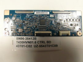 TCONBOARD    BN96-35412B   T430HVN01.6 CTRL BD  43T01-C02  UZ-5543T01C09    SAMSUNG