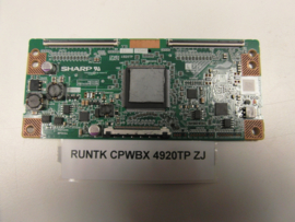 RUNTK CPWBX 4920TP ZJ  SHARP