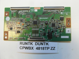 TCONBOARD  RUNTK  DUNTK  CPWBX  4818TP ZZ SHARP