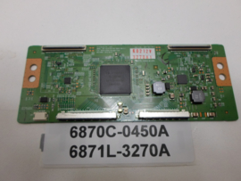 TCONBOARD  6870C-0450A   6871L-3270A  PHILIPS /LG