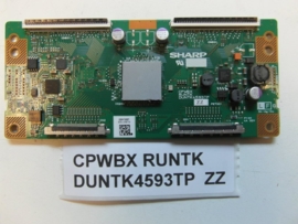 TCONBOARD  CPWBX RUNTK DUNTK4593TP  ZZ SHARP