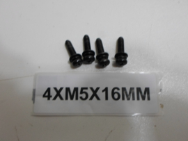 SET153  SCHROEVENSET  ( 4 STUKS ) 258060801  3XM5X16MM  SONY