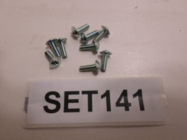 SET141 SET141 SCHROEVENSET (9 STUKS )FAB30016103 M4X12MM