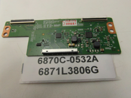 TCONBOARD  6870C-0532A  6871L3806G  PHILIPS/LG