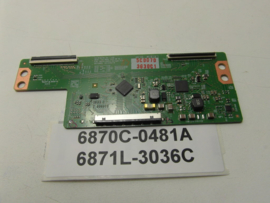 TCONBOARD  6870C-0481A  6871L-3036C  LG/PHILIPS