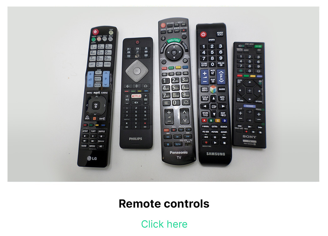 Remote controls | Plasma-lcd-led-onderdelen.nl