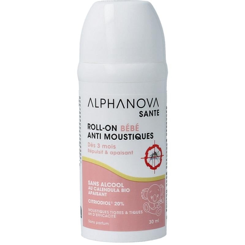 Alphanova Baby Baby Roll-on Anti Muggen Bio - 30 ml.