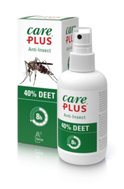 Care Plus - Anti-Insect  - DEET 40% - Spray - Anti Mug - Anti Teek - 200 ml.