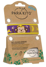 Parakito Kids Armband Aap  Navulbare band & 2 tabletten