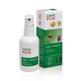 Care Plus - Anti Insect Spray - DEET 50% - Anti Mug - Anti Teken - 60 ml.