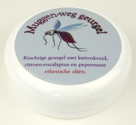 Muggen-weg - Geurgel - Lekker Fris - Kruidig - Kamperen - Op reis - 50 ml.