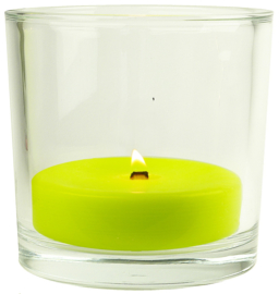 XL Glas inclusief citronella kaars vulling indoor 250 g