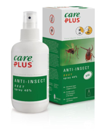 Care Plus - Anti-Insect  - DEET 40% - Spray - Anti Mug - Anti Teek - 200 ml.