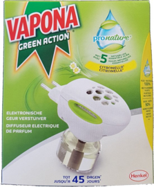 Vapona- Pro Nature Anti mug stekker 45 nachten