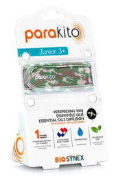 Parakito Armband Junior Camouflage Navulbare band & 2 tabletten