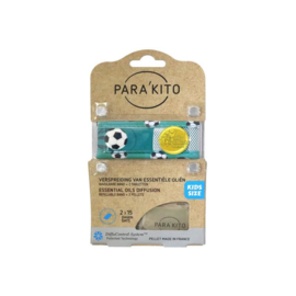 Parakito Kids Armband Voetbal Navulbare band & 2 tabletten