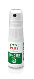 Care Plus® - Anti-Insect - Deet 40%  Spray  Mini - Anti Mug - Anti Teek - 15 ml.