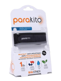 Parakito Armband Zwart Navulbare band & 2 tabletten