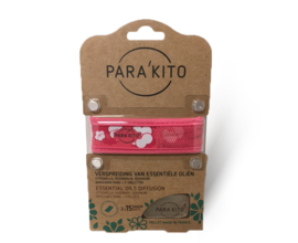 Parakito Armband Design Roze Navulbare band & 2 tabletten