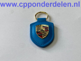 911085 Porsche sleutelhanger lichtblauw