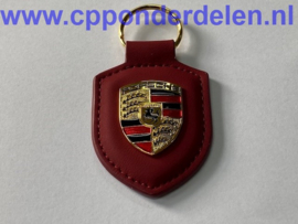 911700 Porsche sleutelhanger bordeaux