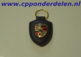 911224 Porsche sleutelhanger zwart