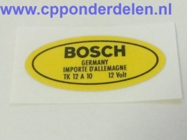 911672 Sticker Bobine 12 Volt