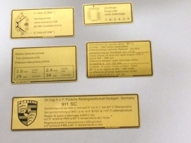 911720 Stickerset 911 3.0 SC '78-'80