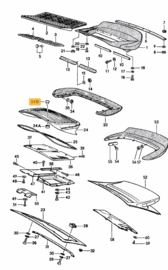 901188 Afdekdop cabriobeugel en ruitenwissergat Turbo spoiler